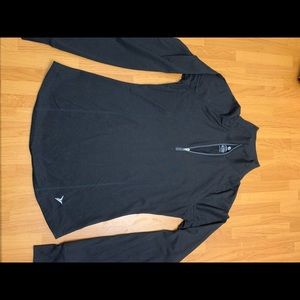 Old navy fitted quarter zip